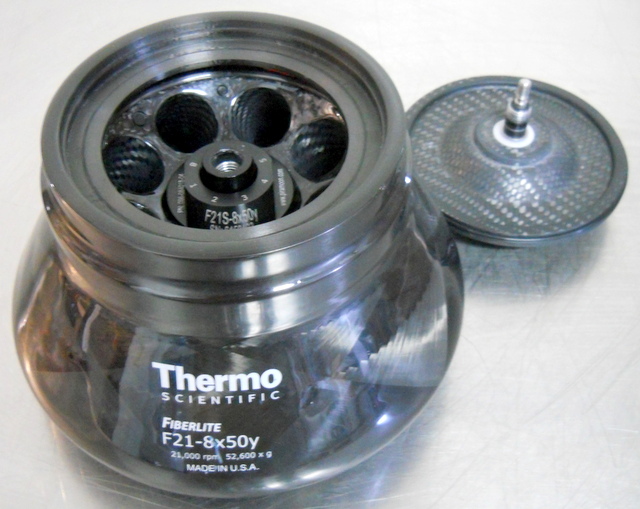 Fiberlite F21-8x50Y Fixed Angle Rotor
